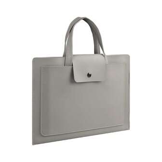 笔记本电脑保护套 笔记本电脑公文包 防水皮革笔记本电脑托特包 斜挎包 超薄电脑手提包 适用于笔记本电脑