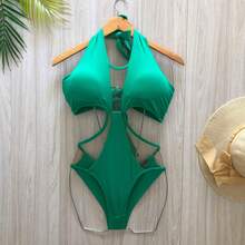 Women One-Pieces - 綠色 - 查看 2