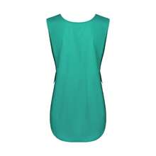 Womens/Ladies Essential Pull Over Work Tunic (Emerald Green) - Dark Green - View 2