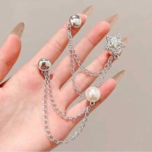 1/2/4/6 Stück einstellbare magnetische Hosenklemmen und Manschettenklemmen geeignet für dünne Kleidung, abnehmbare Saum-Clips geeignet für Hosen und T-Shirts, starker magnetischer Clip-Verschluss