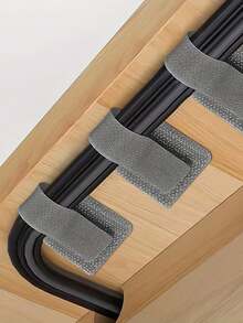 Selbstklebende Nylon-Kabelclips - Starke Kordclips für Schreibtisch, Wand usw. - Mehrzweck-Kabelmanagement-Binder, Kabelorganisatoren für Büro Zuhause - Effiziente Kabelführung, flexible Binder