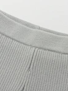 Balabala Young Girls Thermal Lined Leggings 2025, Warm Autumn/Winter Pants For Girls, Versatile - Light Gray - View 3