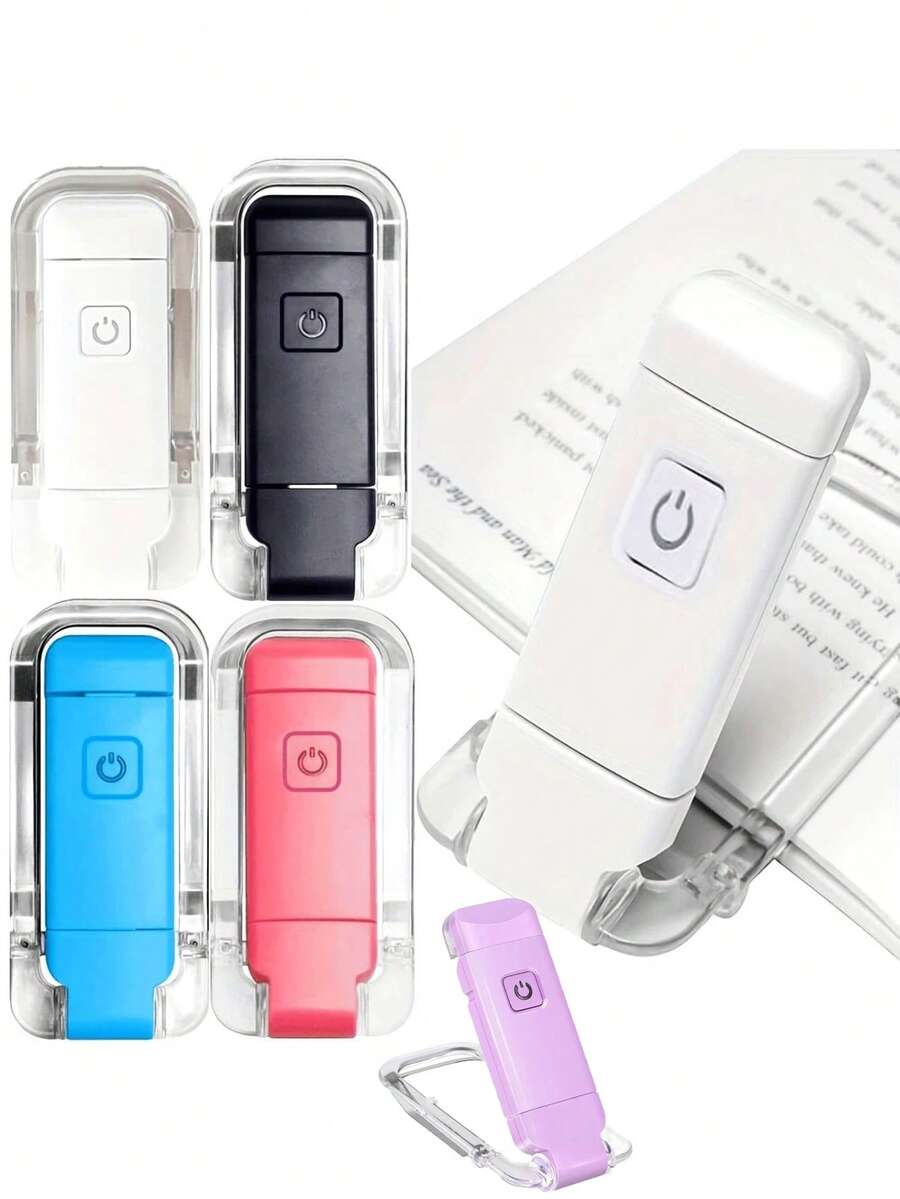 1pc LED Reading Light With Clip, Soft Lighting, Eye-Caring, Suitable As Birthday, Housewarming, Wedding Gift