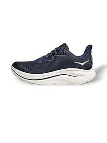 Hoka Clifton 10 男式跑步运动鞋 运动透气轻便吸汗多功能纯色标志易于日常清洗学校蓝色 1162030-NWT - 海軍藍 - 查看 1