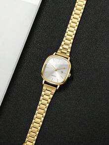 2pcs/Set Fashionable Couple Minimalist Calendar Dial Classic Quartz Wrist Watches, No Watch Box Included