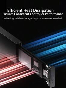 Lenovo UD210 Portable Solid-State Drive (PSSD) Connects Directly To Your Phone Or Laptop. Portable, High-Capacity Storage With A High-Speed Type-C Port For Easy File Sharing. - Grey - View 2