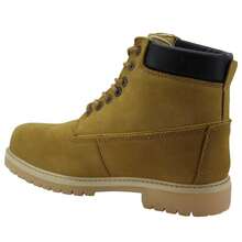 Jeep Men's Leather Boots Comfortable Light Resistant - Yellow - View 4