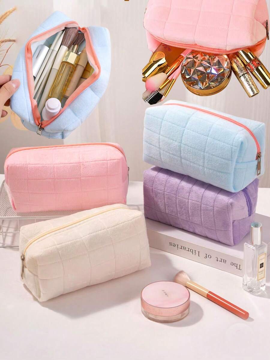 Multi-Functional Travel Makeup Bag,Portable Toiletry Bag,Large Capacity Cosmetic Bag,Zipper Makeup Pouch , Makeup Travel Toiletry Organizer,Travel And Vacation Essentials Cosmetic Bags,Skin Care Bag,Suitable For Home & Travel Use,For Sanitary Napkins, Headphones,Charger,Lipsticks,Cosmetics,Perfume,Skin Care And Beauty Products,Halloween Gifts, Christmas Gifts