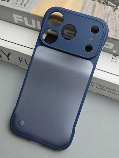 Fashion Semi-Transparent Frosted Camera Protection Anti-Drop Phone Case, Compatible With IPhone 17 Pro Max, 17 Pro, 17, 16 Pro Max, 16 Pro, 16, 15 Pro Max, 15 Pro, 15, 14 Pro Max, 14 Pro, 14 Plus, 13 Pro Max, 12 Pro Max, 11 Pro Max, Protective Frame Cover