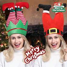 Woshuwo Weihnachtsmütze Für Erwachsene, 1 Finger, Produktbild-Vorschau 13