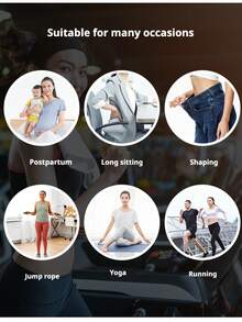 1 Stück Damen Schwarze Hochleistungs-Formwäsche mit 3-Reihen-Haken & Reißverschluss, Bauchkontrolle Taillenformer