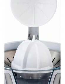 Exprimidor Eléctrico acero inoxidable ufesa , de Brazo, 200 W, Vertido Continuo, Sistema Anti goteo, Doble Cono, Filtro de Acero Inox, Brazo para la Extracción del Zumo, Desmontable - Tipo de Enchufe A USA (110-127V) - Ver 5