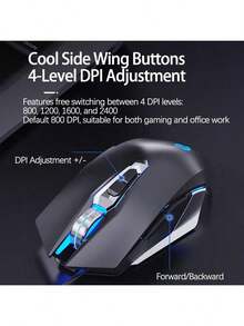 HP M220 Macro Programmable Mouse For Multiple Scenarios. Plug And Play, Driver-Free Configuration. Sweat-Proof And Non-Slip Texture. Customizable Side Buttons. A Reliable Office Companion. Black And Silent. - Black Mute - View 6