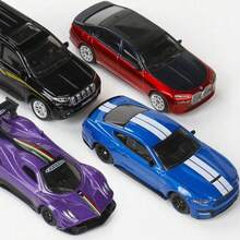 C C A 2025 New: Collectible Mini Racing Cars - 1:64 Alloy Model Car Series / Officially Licensed BMW &  (With Shock Absorber) - S11-01 - View 9