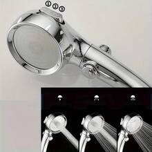 1 Stück Hochdruckduschkopf, Duschbrause mit Wasserdruck-Verstärkung für Badezimmer Zuhause