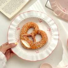 Cabin Kangaroo Bow-Tie Shaped Bowl, Suitable For Cereal, Soup, Rice, Salad, Breakfast, Yogurt - Cute And Novel Spoon Tableware, Great For Desserts And Ice Cream, Durable And Dishwasher , Ideal Gift For Christmas, Labor Day And Halloween. Dessert Spoon, Breakfast Tableware, Fashionable Dinnerware, Decorative Cutlery, Quality Material, High-Quality Spoon, Home Decor Set, Serving Spoon, Home Cooking, Dessert Lover