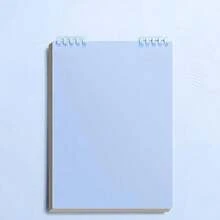Wooden Flip-Top Ring Notebook Natural Wood Craftsmanship Double-Sided No-Bleed Writing 360° Full Rotation Page Turning Lecture Notes/Office Records/Daily Planning All-In-One Tool Vintage Style Efficiency Booster - 1PC - 查看 2