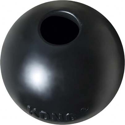 Kong Extreme Ball Pelota para perro color Negro Chico Kong Extreme Ball pelota para perro color Negro tamaño Chico resistente rebotes material duradero segura para morder entretenimiento ejercicio y entrenamiento ideal para perros activos y como juguete indestructible de alta calidad