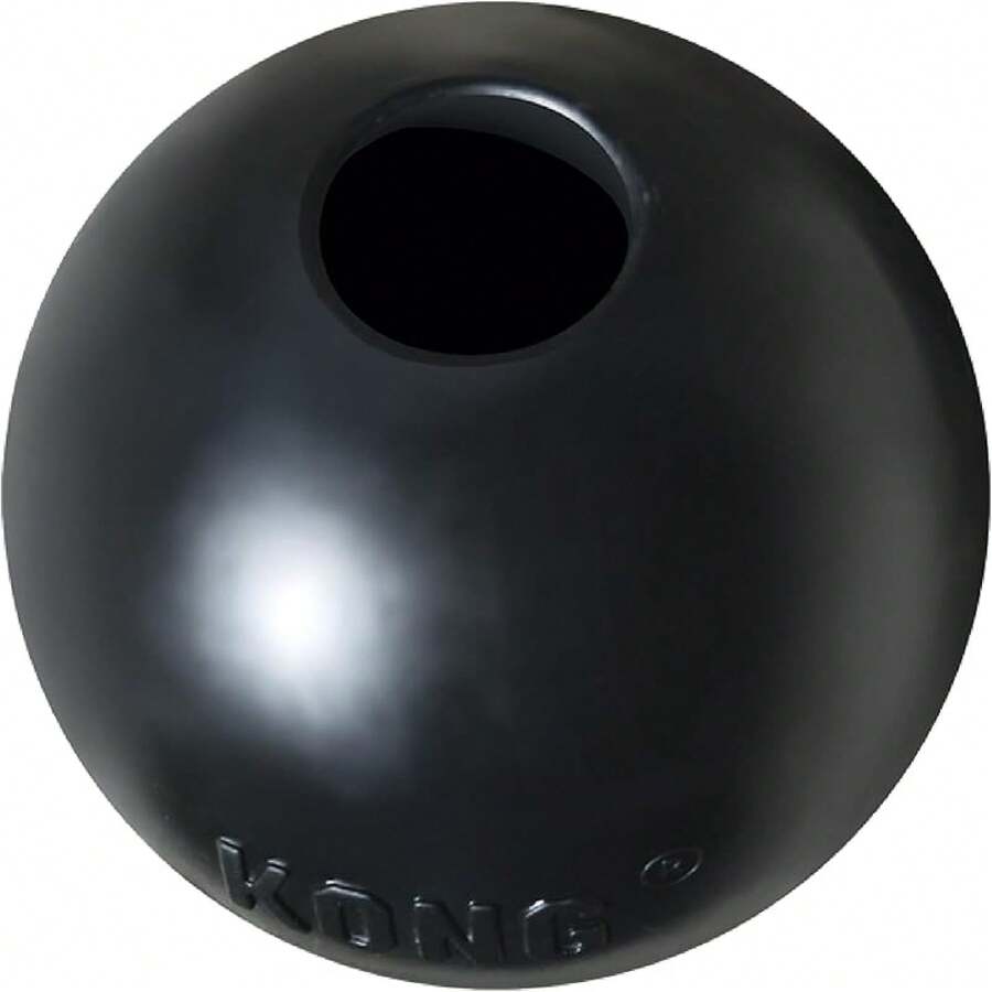 Kong Extreme Ball Pelota para perro color Negro Chico Kong Extreme Ball pelota para perro color Negro tamaño Chico resistente rebotes material duradero segura para morder entretenimiento ejercicio y entrenamiento ideal para perros activos y como juguete indestructible de alta calidad - Negro - Ver 1