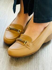Modare Anabela Shoes - Camel - Ver 2