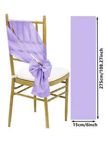5pcs/10pcs Satin Chair Sashes Wedding Chair Bowknot Dining Chair Sash Silk Chair Ribbon Bows For Party Ceremony Reception Home Kitchen Event Banquet Birthday Hotel Chair Decoration - Multicolor - View 7