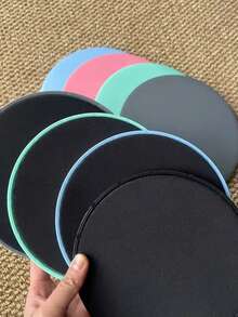 4/8 قرص تزلج رياضي عام من البولي بروبلين، متعدد الألوان، قرص ثنائي الجوانب، مناسب لتمارين الجذع والتقوية والأرداف والبطن وخسارة الوزن والتجهيزات اللياقة البدنية والتدريب على القوة، هدية عيد الميلاد