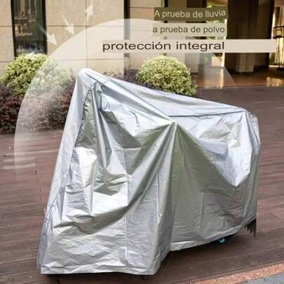 Cubierta de motocicleta impermeable y a prueba de polvo de alta calidad, universal en todas las estaciones, cubierta portátil de motocicleta impermeable y a prueba de polvo
