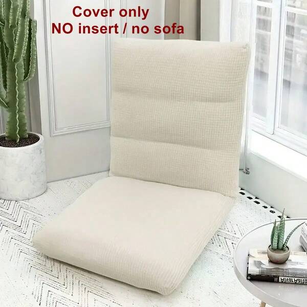 1PC Tatami Recliner Sofa Covers Stretch Folding Floor Chair Cover Anti-Dirty Swing Cushion Cover For Camping Bay Window Cushions