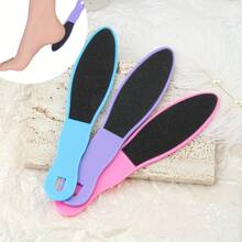 1 pieza Lima para pedicura, lima de doble cara para cutículas y raspador de talones - Adecuado tanto para hombres como para mujeres