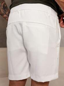 Mauricinho Tailored Casual Premium Shorts - trắng - Xem 2