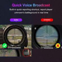 单手游戏键鼠套装，含游戏鼠标适配器，彩虹背光，紧凑型机械键盘，支持蓝牙5.0无线适配器，兼容安卓和iOS 13.4及以下版本设备 - 五件套 - 查看 4