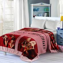 1 Peça Cobertor Personalizado com Foto, Cobertor Personalizado, Colorido e Feito de Tecido Fleece Macio, Quente e Confortável - Adequado para Casa, Escritório e Acampamento, Versátil para Ocasiões Especiais e Uso Diário, Presente de Natal Único, Presente de Ano Novo, Presente Atencioso para Amigos, Namoradas, Família e Entes Queridos