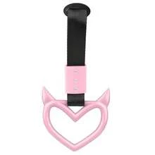 JDM Color Car Safety Warning Handle Ring, Train Bus Handband, Drift Belt, Charm Heart Shaped Front Tow Hook, Car Design Suitable For Racing, Train Bus Handband Design, Drift Charm Belt, Drift Car Warning Car Trailer Belt, Car Warning Trailer Belt, Pendant Decoration - one-size - View 14