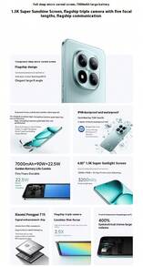 Xiaomi Redmi Note 15 Pro+ 4th Gen Snapdragon 7s Gen4 7000mAh Dragon Glass 10X Anti-Drop IP68 Waterproof Redmi 5G Phone 12+256GB USB Type-C - Black - View 7