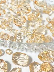 高奢华串珠DIy手工混色仿古感怪异小众项链手链发夹耳环设计材料批发现货多用途穿孔发饰项链、穿孔鞋、手机链设计 - 彩色 - 查看 11