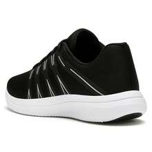 Tênis Olim Unissex Casual Esportivo Simples e Elegante Confortável Para Uso Diário Trabalho e Lazer - Preto Branco - Visão 7