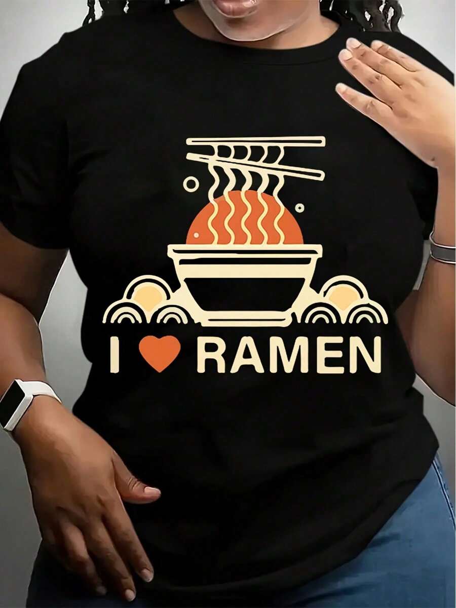100% Algodón Unisex Camisetas de Talla Grande para Mujeres con Patrón de Acción de Gracias Impresas Adecuadas para Todas las Estaciones Camiseta Gráfica Cuello Redondo Manga Corta - Camisetas de Manga Corta Impresas - Negro 5 - Ver 1