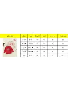 Toddler Boy Girl Christmas Sweatshirt Letter Tree Print Long Sleeve Round Neck Pullover Loose Tops - Beis - Ver 7