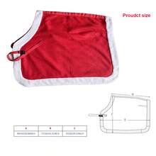 Suministros ecuestres navideños, Almohadilla de sudor para caballos navideña, Manta de entrenamiento para caballos navideña, Manta enfriadora para caballos navideña, Máscara facial para caballos navideña, Gorro de oreja, Conjunto ecuestre navideño