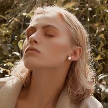 1 Stück Edelstahl Kristall Ohrknorpel Tragus Helix Piercings Ohrstecker Ohrringe Piercings Mode Nicht-allergener Schmuck