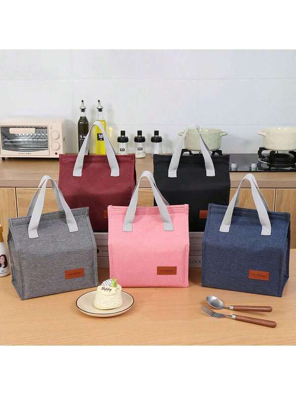 The Lunch Box Bag, Insulated Bento Handbag, Is Suitable For Students To Bring Meals And Office Workers To Carry Meal Bags. The Thickened Aluminum Foil Bag Can Also Be Used Outdoors To Carry Food, For Travel And Outings. It Is Warm, Hygienic And Clean Lunch Bag For Traveling For Women Portable Waterproof Bag Insulated Lunch Bag Lunchbox