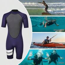 Men Women Wetsuit 3mm Smoothskin Triathlon Neoprene Full Wet Suits Back Zipper Cold Water Keep Warm For Surfing Snorkeling Diving Scuba