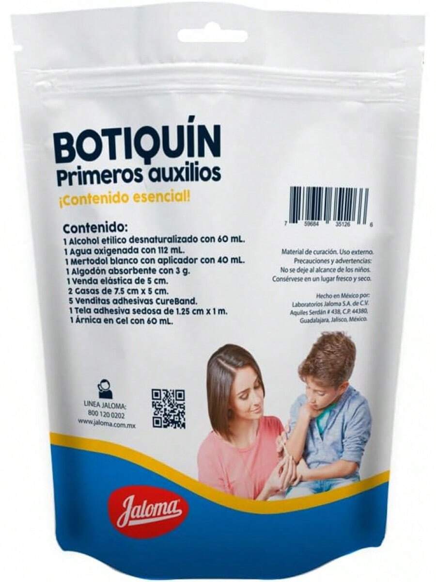 JaLoma.| Botiquín de 14 Piezas Convenience Plus para Hogar Oficina Auto