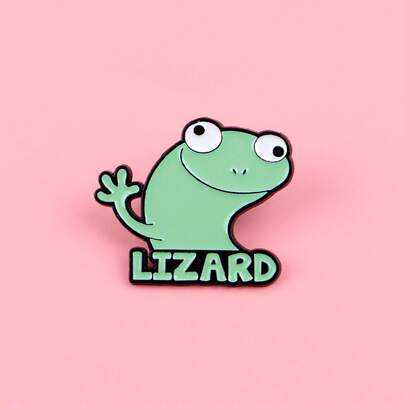 LIZARD Enamel Pin Lapel Pins Badges On Backpack Women's Brooch Clothes Gift Jewelry Fashion Accessories