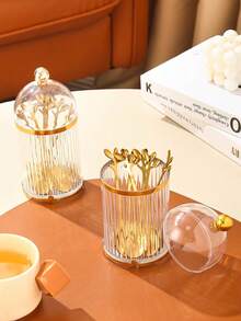 1 Set Of High-End Stainless Steel Coffee Spoon Set, Suitable For Storing Dessert Spoons/Coffee Spoons With Stylish Storage Shelves - A Must-Have For Modern Dining Decoration In Restaurants, Homes, Parties, And Weddings