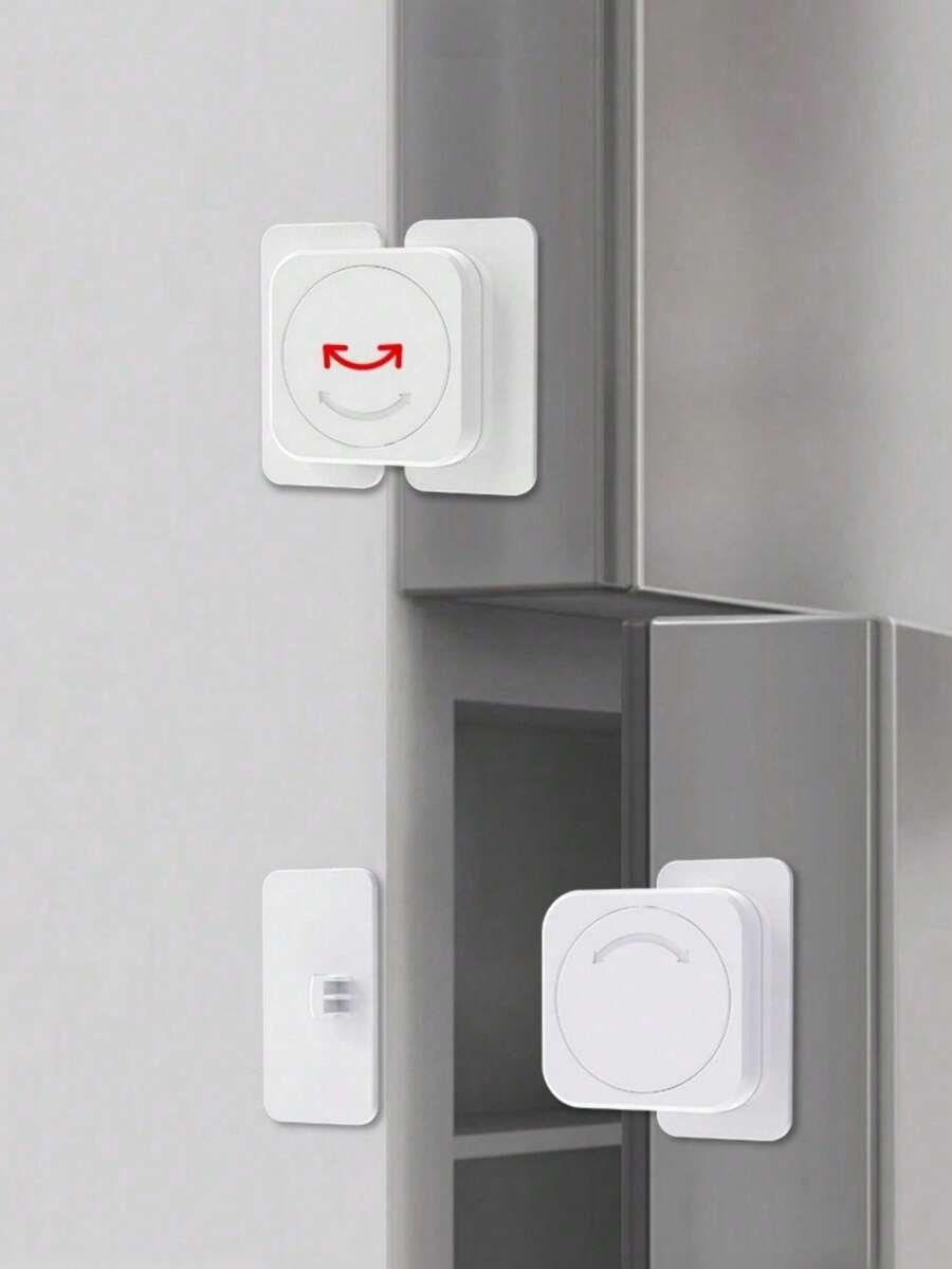 1 Stück multifunktionale Verschlussschnallen, Anti-Einklemmschutz für Türen und Schubladen, Kühlschrankschlösser, Schranktürschlösser