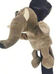 1 件毛绒卡通动物高尔夫球杆头套，可爱动物高尔夫球杆保护套，保护性杆头套，采用混色法兰绒面料制成，适合高尔夫球手，高尔夫配件，耐用又可爱 - 彩色 - 查看 11