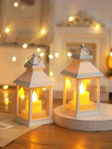 1 szt. Lampa wisząca LED w stylu vintage, w tym bateria, przenośna lampa wiatrowa do dekoracji stołu w pokoju festiwalowym, lampka świąteczna na wesele, lampka ozdobna do sypialni, lampka wisząca, czarna lampka, lampka nocna na Boże Narodzenie