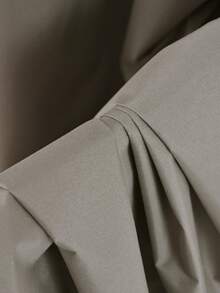 两片装遮光窗帘,100% 防水,隔热,阻挡紫外线,适用于豪华客厅、卧室、家居装饰、圣诞装饰、卧室窗帘、圣诞礼物 - 卡其色 - 查看 6