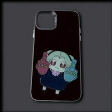 Custodia per telefono compatibile con Cyberpunk-Edgerunners per modelli 16, 15, 14, 13, 12, 11, Mini, Pro, MAX, in colore grigio opaco, antiurto e morbida, compatibile con i modelli 17, 17 Pro e 17 Pro Max